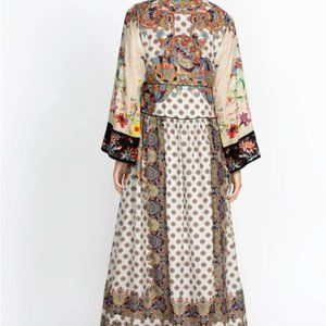 COPY - Johnny Was Tierra Zonia Silk Dress Size Small